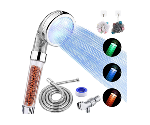 led shower head